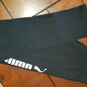 Black puma leggings